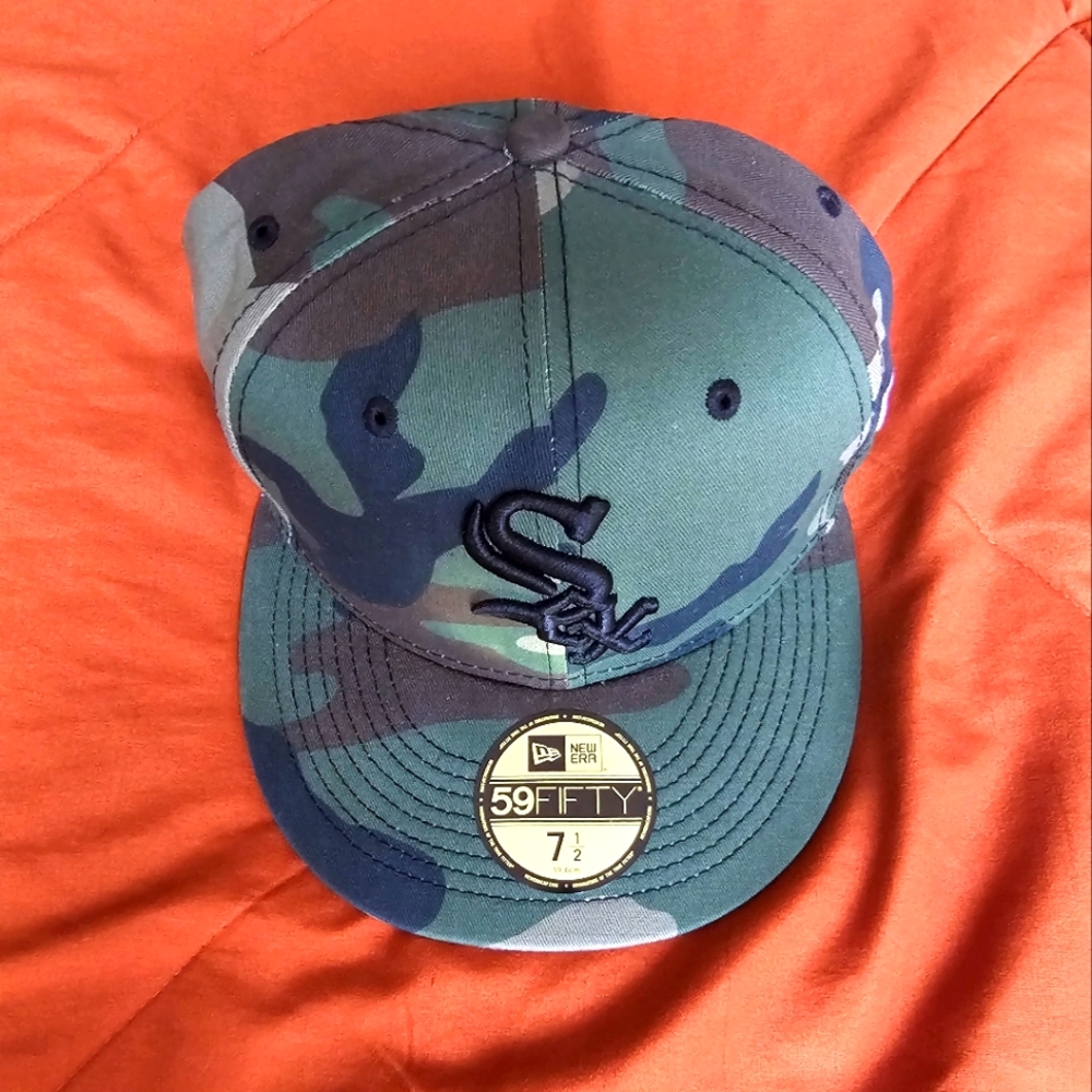 Army fatigue Chicago White Sox hat